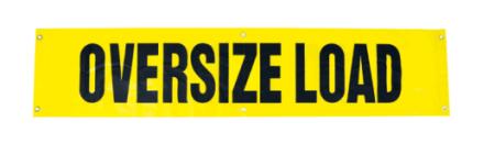 Oversize Load Banner 72" x 14"