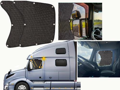 Semi Truck Side Window Sunshades