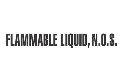 Bulk Tank Marking Flammable Liquid NOS Vinyl Decal