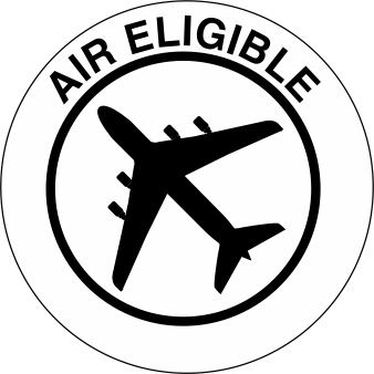 Air Eligible Label