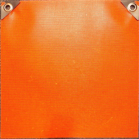 Vinyl Coated 18" x 18" Blaze Orange Safety Flag