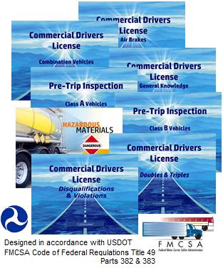 CDL Instructional Training 8 DVD Set