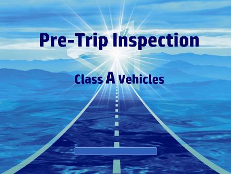 Pre-Trip Inspection Class A CDL Training DVD